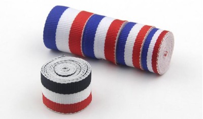 ZJ  三色織帶  布帶裝飾 彩色織帶 細節-3